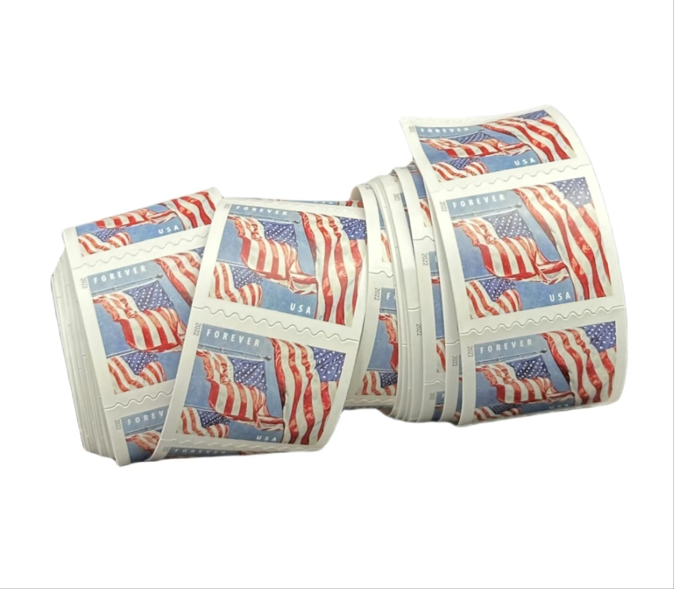 BULK SALE! 5 Coils/rolls of 100 (500 Total) Random Years USPS Forever Stamps