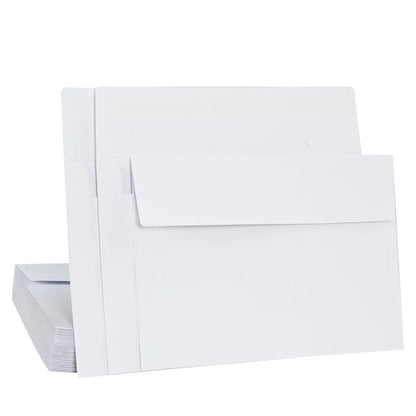 White 4x6 envelopes A4 (50 pack) printable invitations