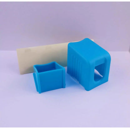 Stamp dispenser for Roll/Coil of 100 BLUE